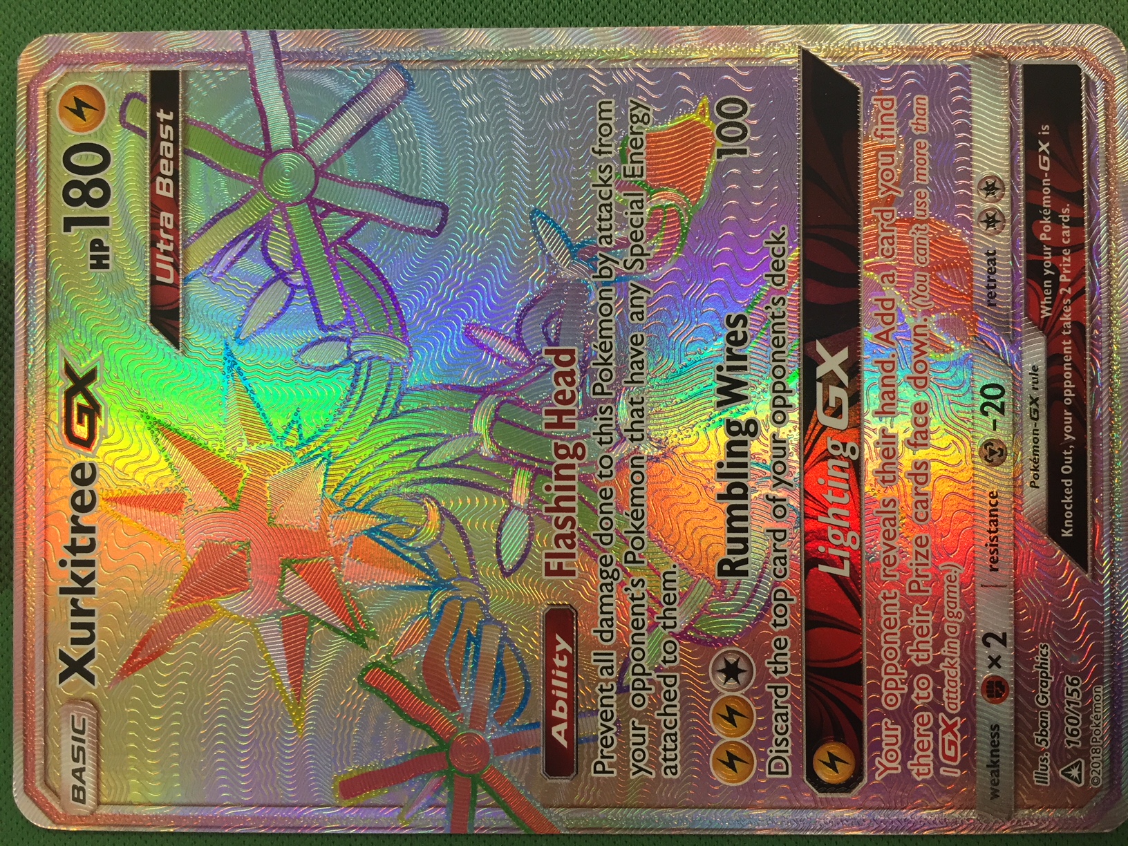 Xurkitree GX - 160/156 - Secret Rare